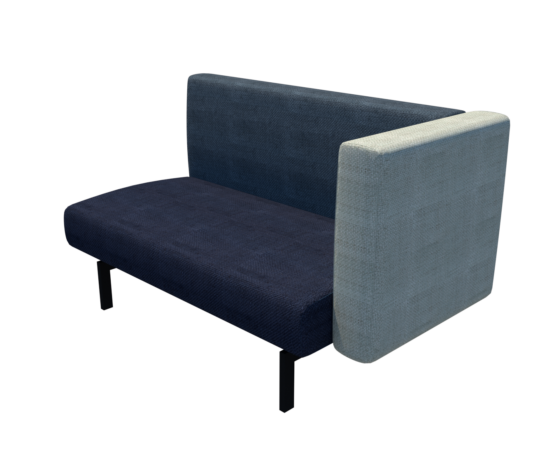 112.02 - Sofa Assento 2 lugares encosto ESQ AC LATERAL