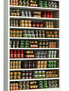 PRATELEIRAS PARA PRODUTOS ALIMENTÍCIO